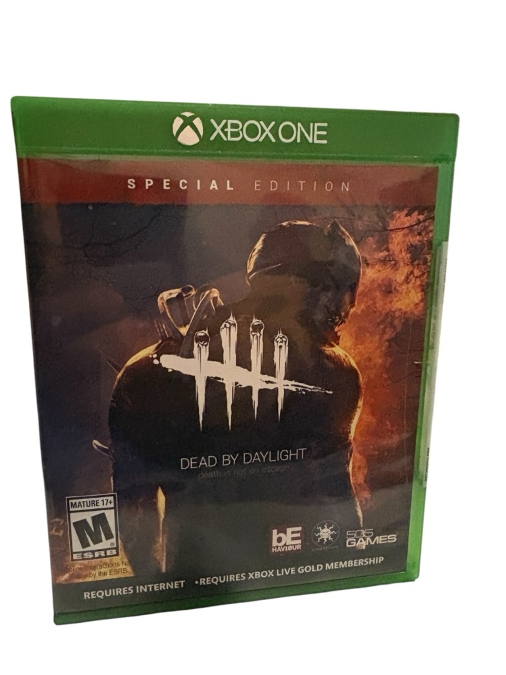 Xbox One Dead by Daylight Special Edition - Black & Orange Case